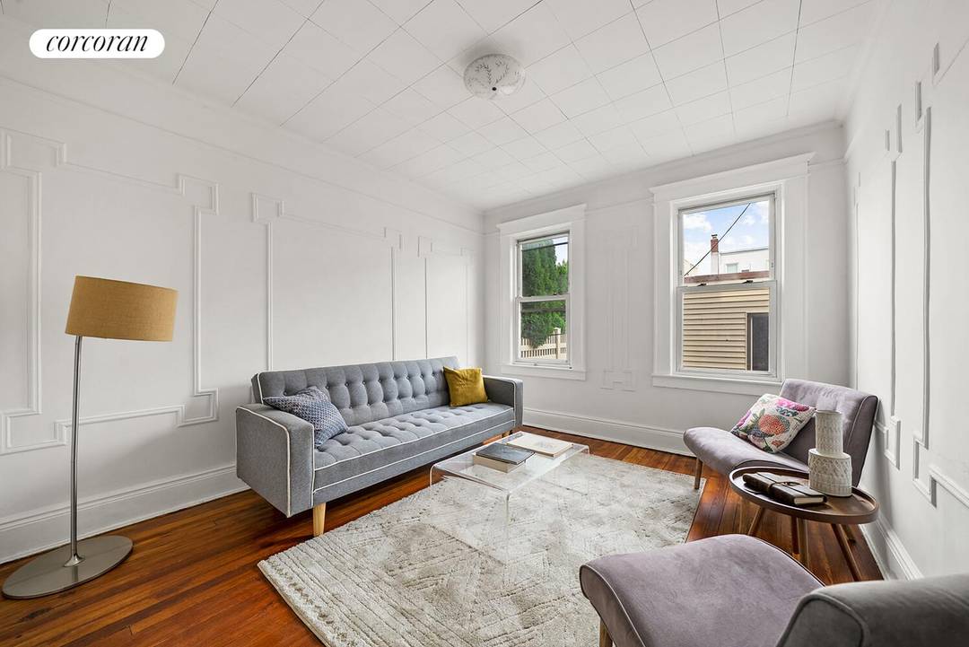 Lovely two family home available.