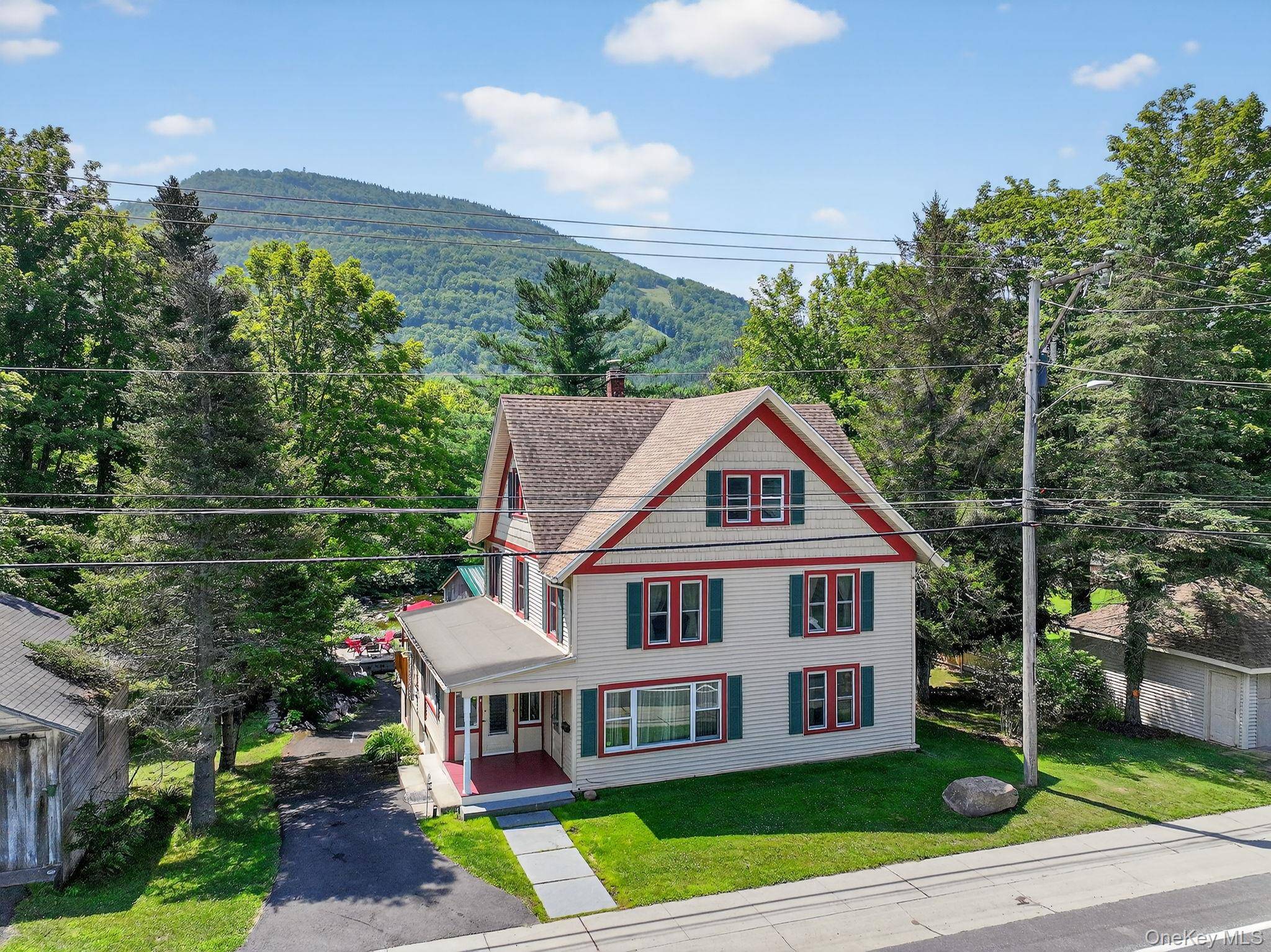 INVESTMENT PROPERTY or WEEKENDER REFUGE along the peaceful Schoharie Creek in the Village of Hunter !