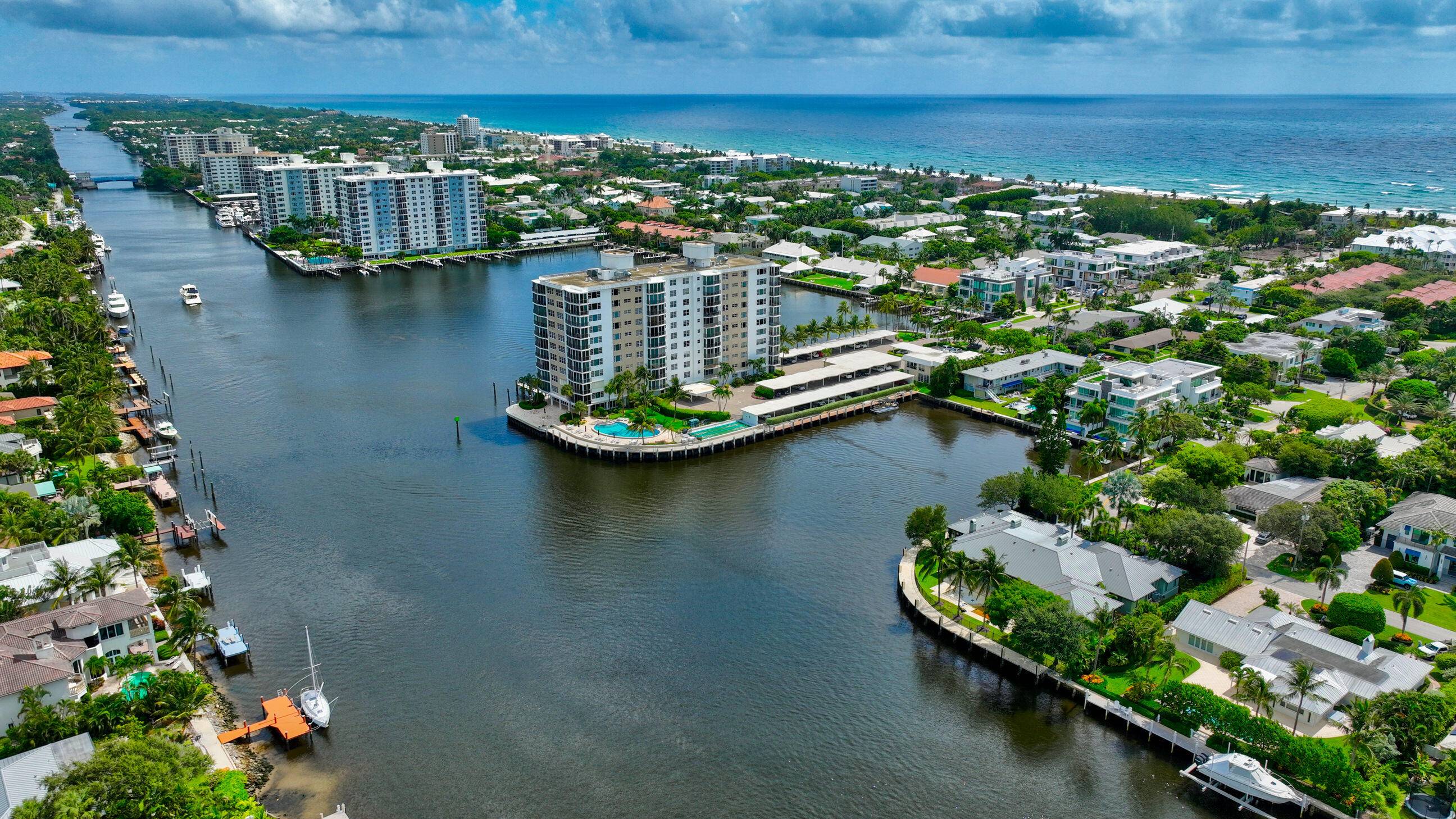 Beautifully Renovated 2 Bedroom, 2 Bathroom Corner Unit on the Intracoastal !