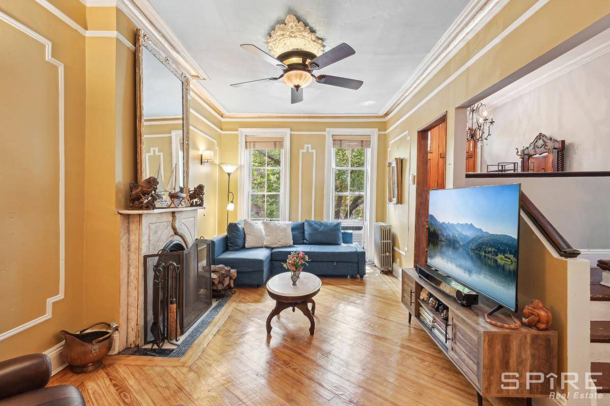 Enter the timeless elegance of 457 Warren Street, a beautifully preserved 3 story townhouse nestled in the heart of Boerum Hill.