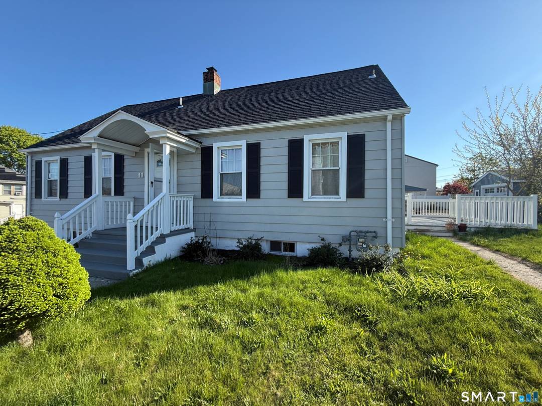 Move right in to this beautifully updated house with hardwood floors thought, granite countertops, stainless steel appliances and washer and dryer in unit.