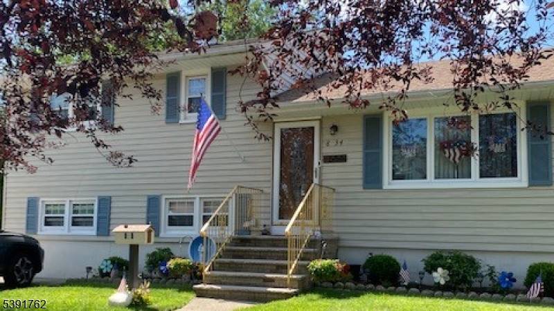 Located on one of Ridgewood's most desirable streets, this recently updated split level home features hardwood floors throughout, an updated kitchen and baths renovated five years ago.