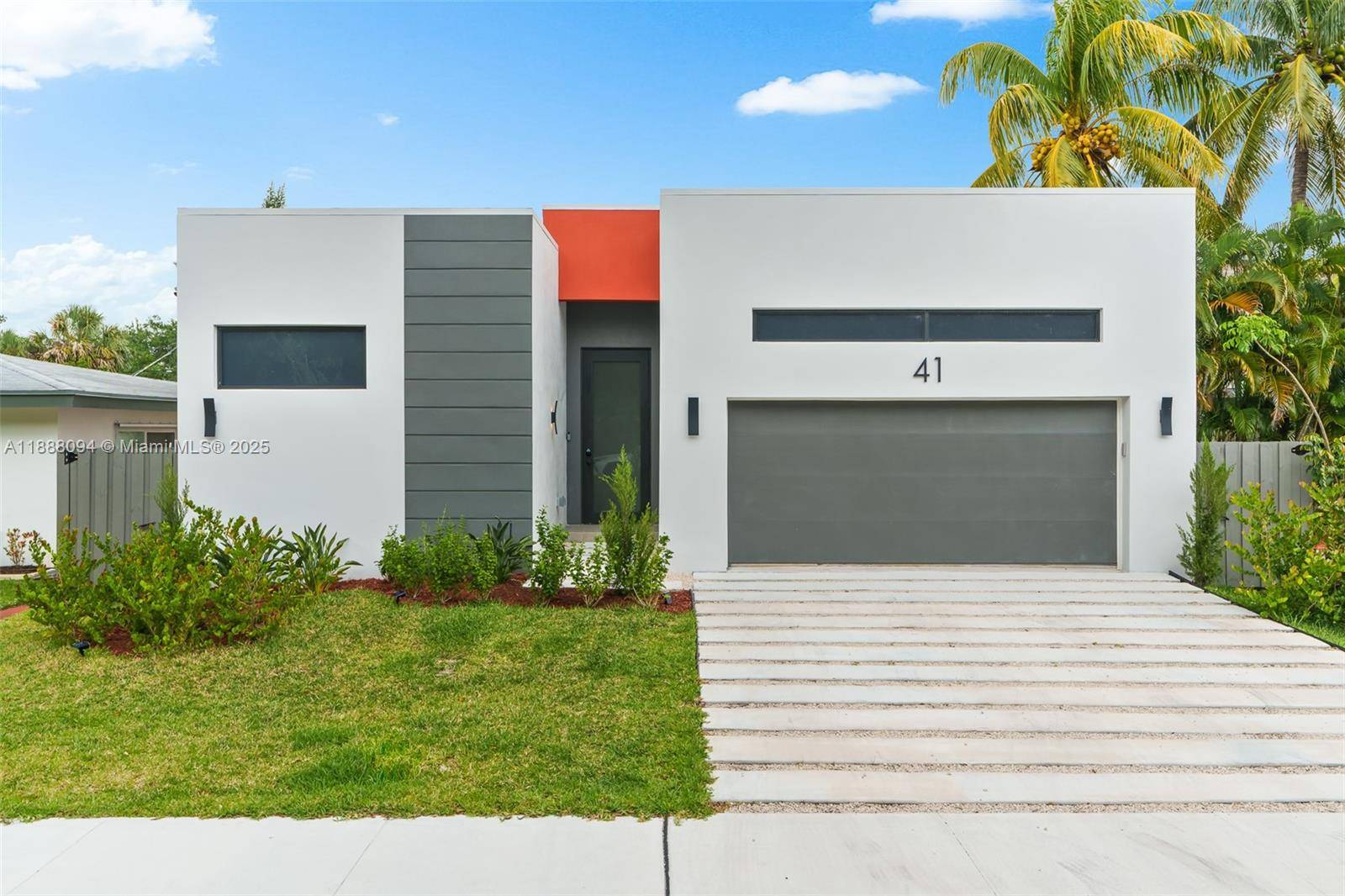 This modern new construction home outside flood zone offers 4 bedrooms, including a detached cabana with kitchenette and ensuite bath that doubles as a proven income generator.