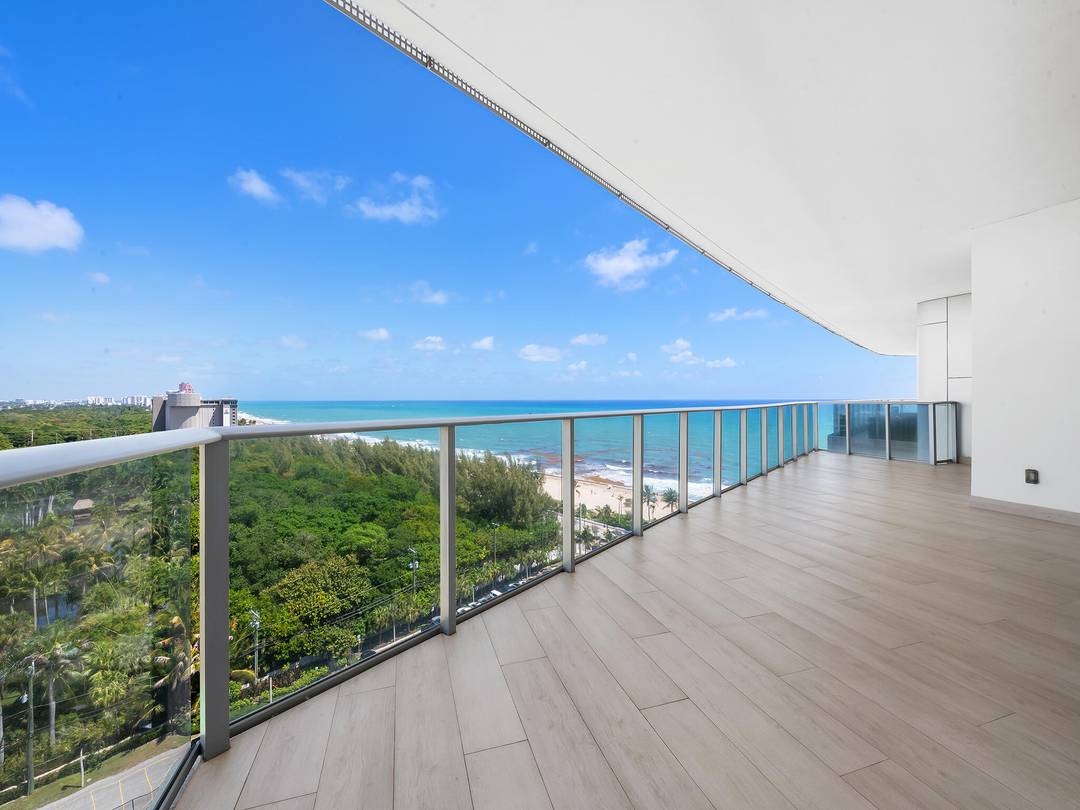 Perched on the 11th floor with a coveted northeast exposure, Residence 1104 showcases sweeping views of the Atlantic Ocean alongside the lush greenery of Hugh Taylor Birch Park offering a ...