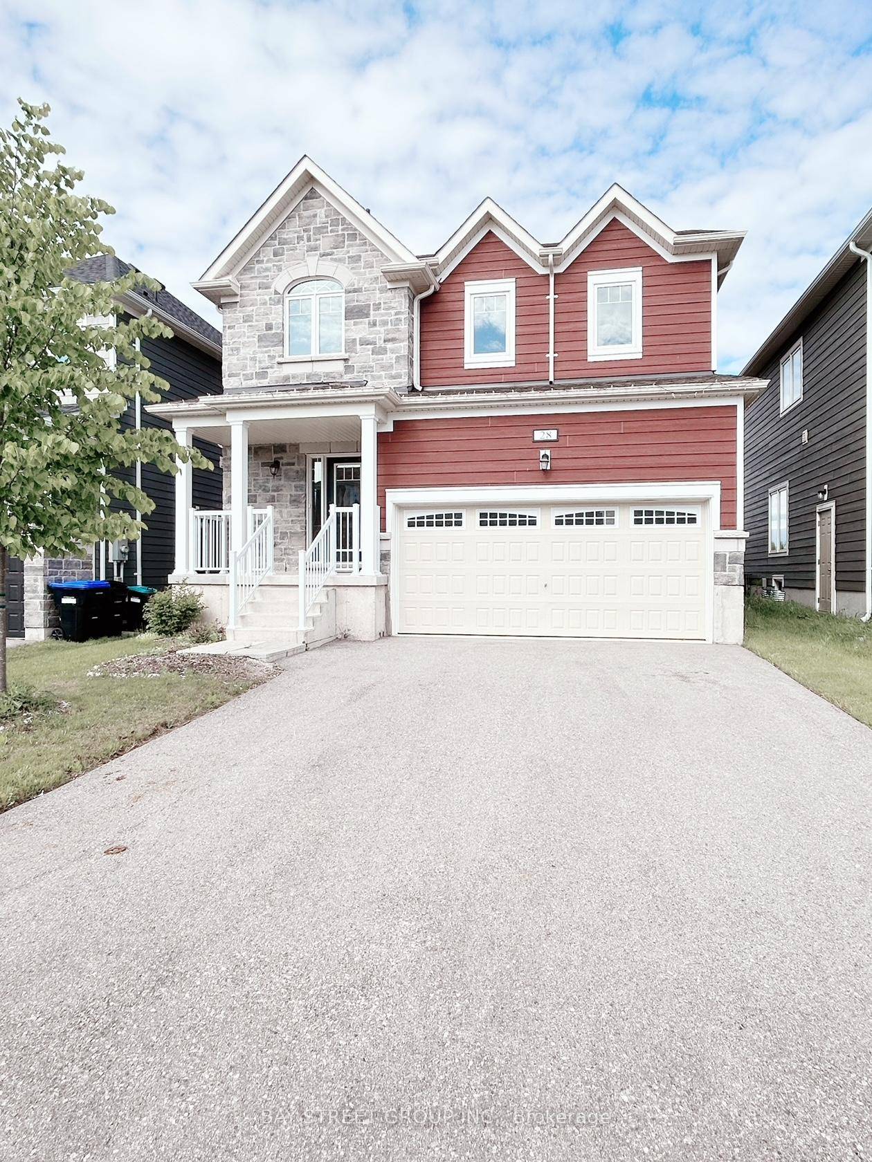 New 4 Brs 3 Wrs Double Car Garage 2 Storey Detached Home in a Growing Community of Wasaga Beach.