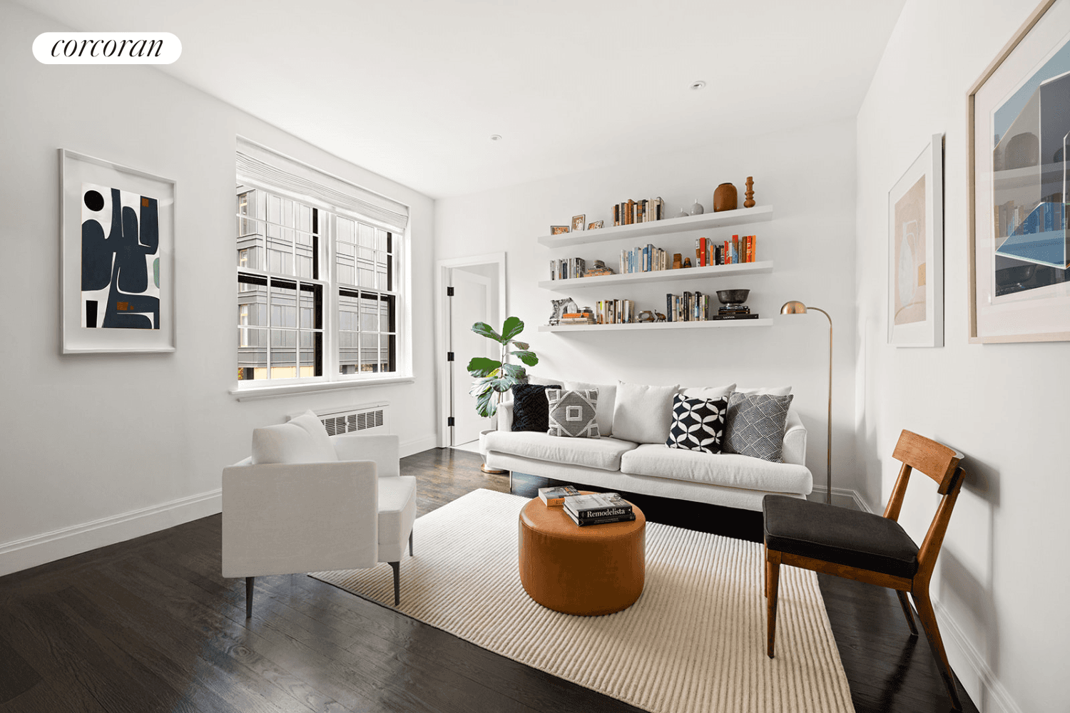 Nestled on one of the most picturesque, tree lined streets in Brownstone Brooklyn, this bright and airy, newly renovated two bedroom, two bathroom co op in the heart of Cobble ...