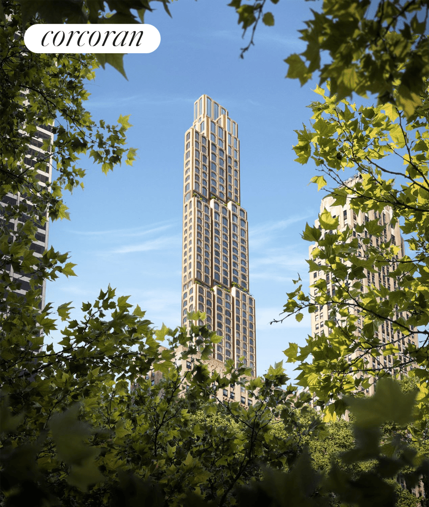 MANHATTAN'S BEST SELLING NEW CONDOMINIUMThis dramatic triple exposure 1, 072 SF one bedroom residence features south, west, and north exposures and views of Bryant Park and the Manhattan Skyline through ...