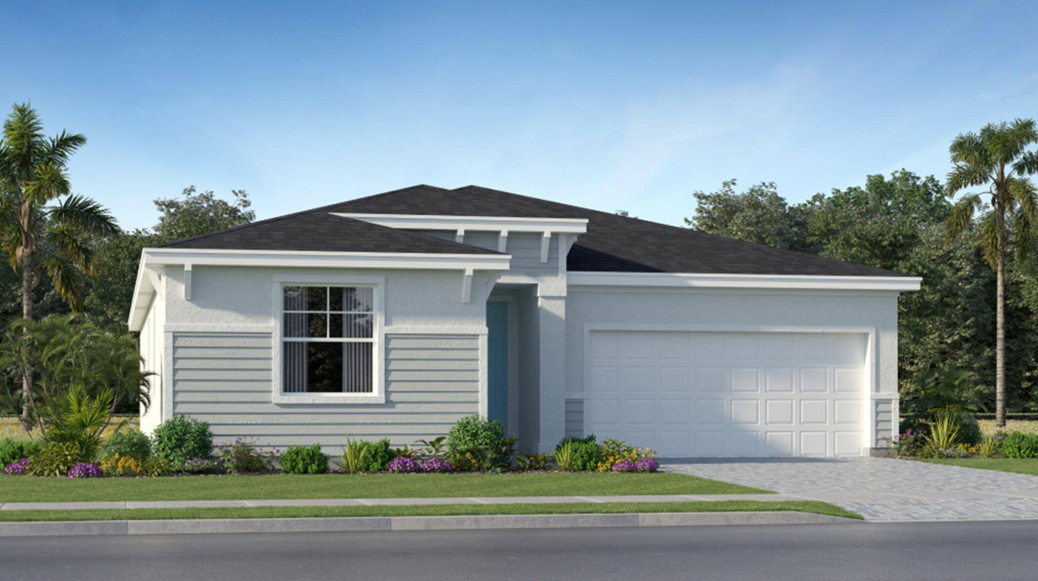 This charming single story home offers an open concept living space complete with a Great Room, dining room and kitchen that connect directly to a covered patio.