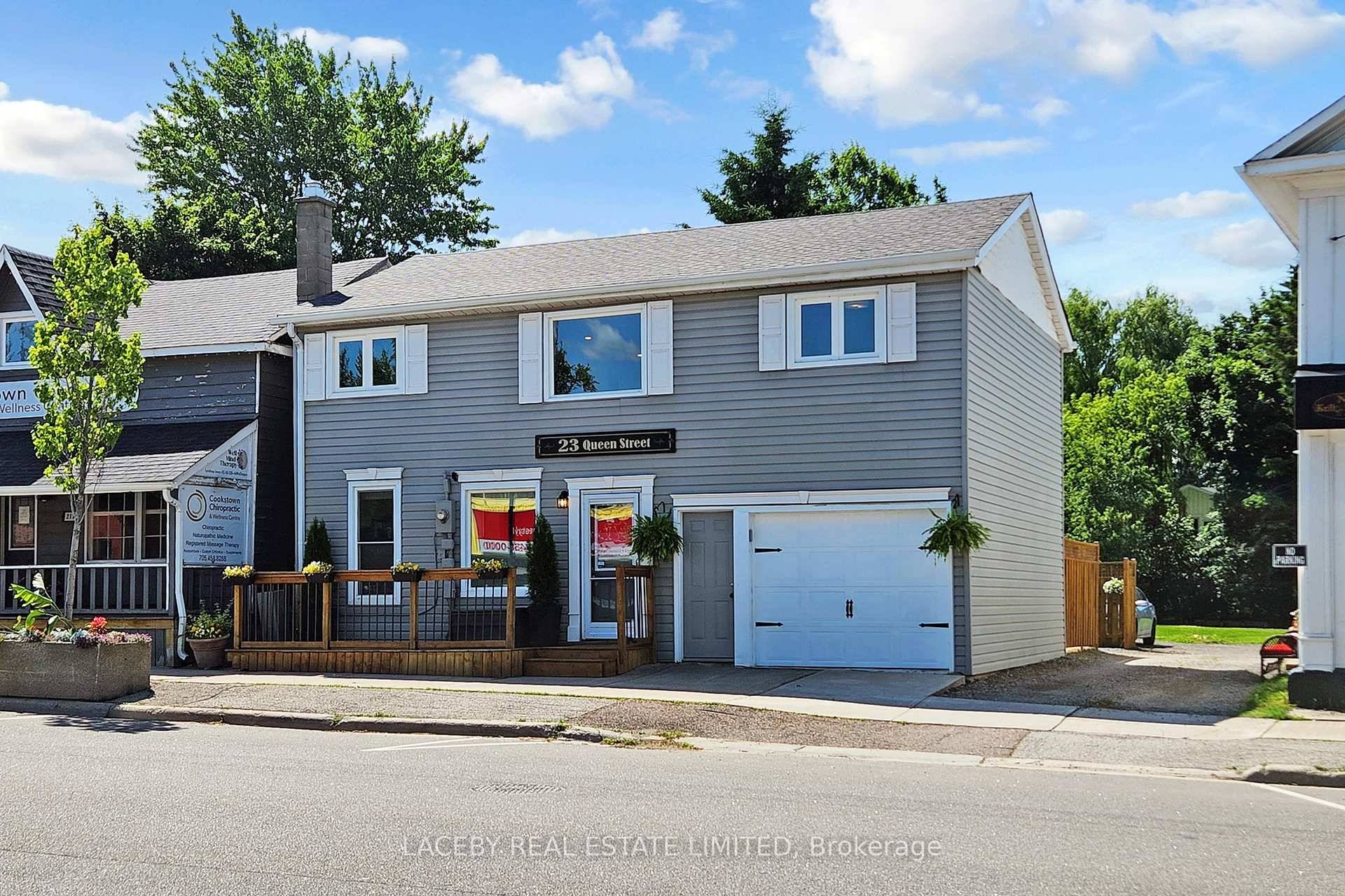 Welcome to this charming commercial residential building located in the heart of Cookstown.