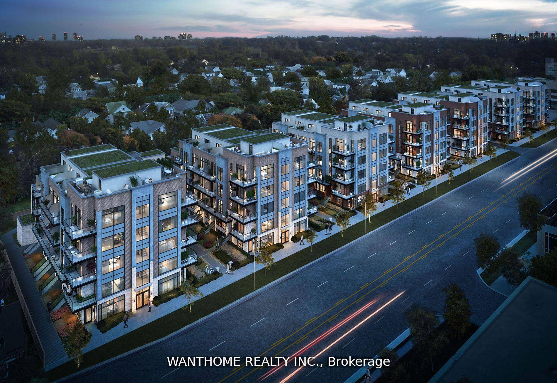 Greenwich Village A Modern Master Planed Community Of 153 Units Cast In Concrete Construction 9'High Ceiling Smooth Finish Contemporary Europian Inspired Kit.