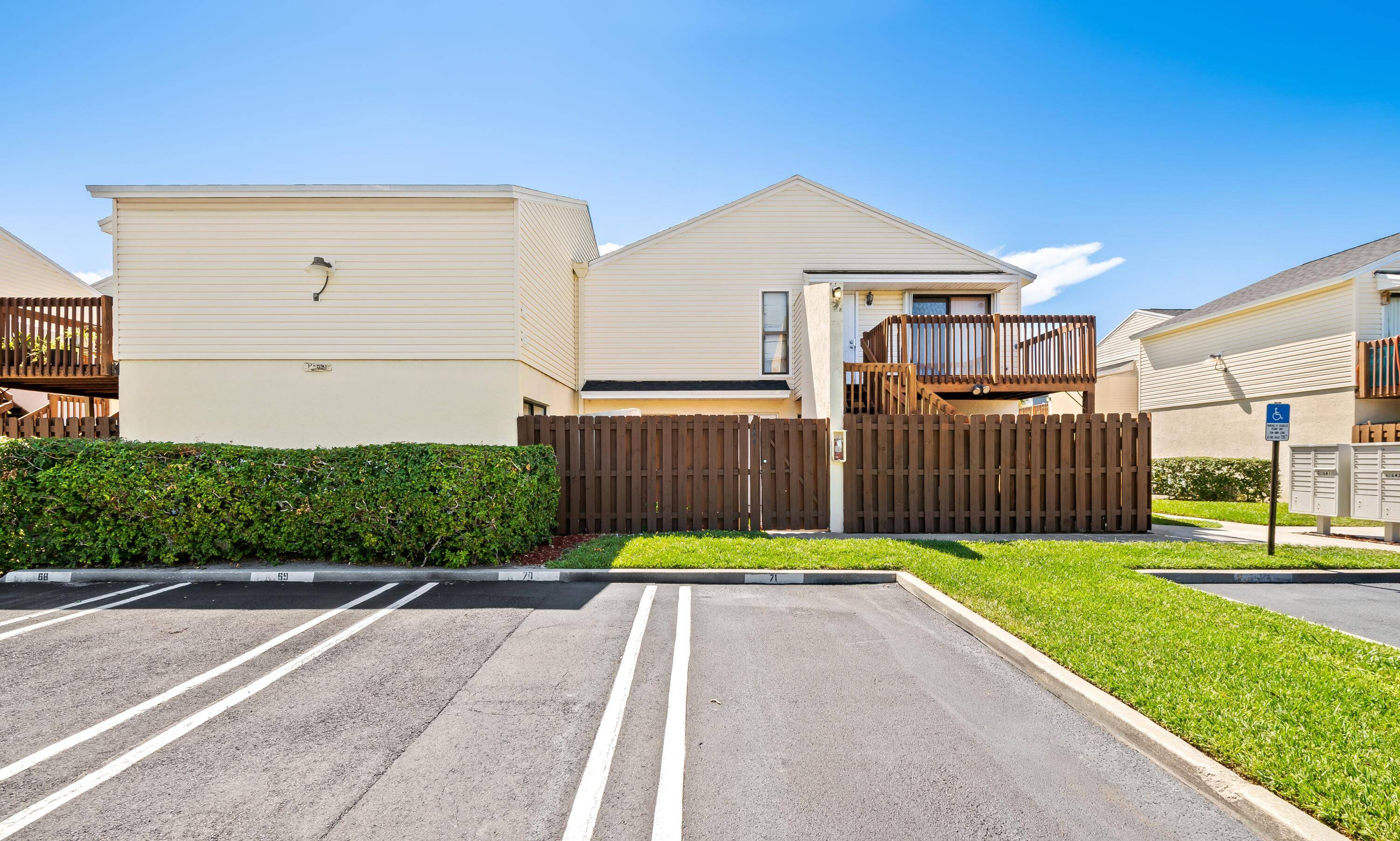 Charming 1 bedroom, first floor unit with washer and dryer in unit.