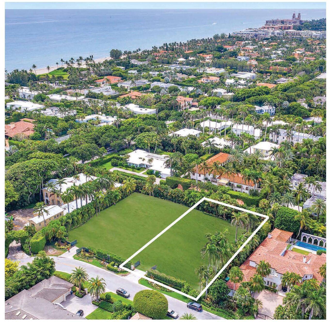 Half acre lot superbly located 3 minutes from The Breakers.