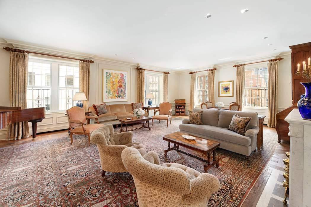 Ideally located on East 71st Street and situated in one of Park Avenue s most esteemed pre war white glove cooperatives, this abundantly bright high floor residence is distinguished by ...