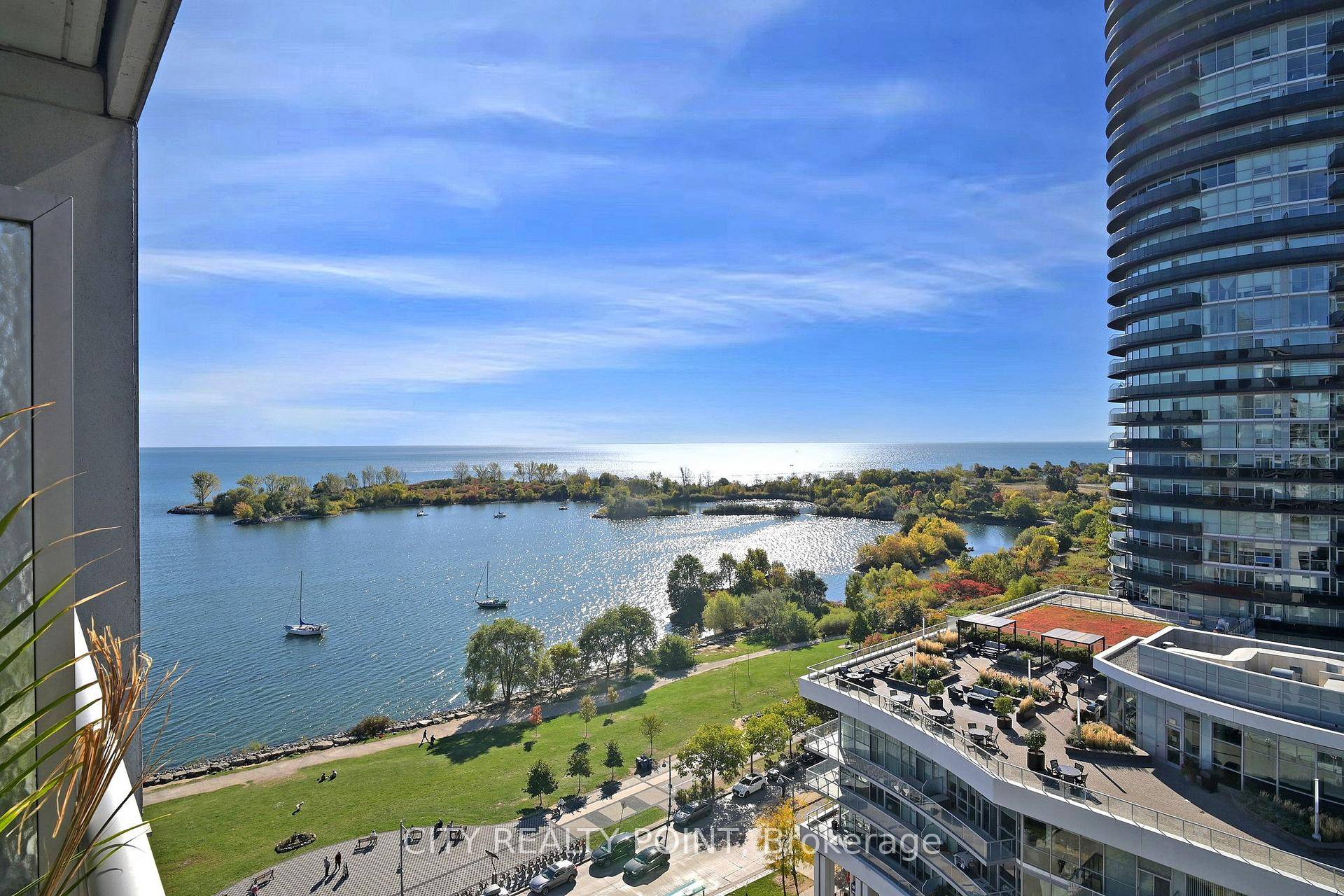 Love Where You Live ! The Explorer at Waterview a waterfront residence offering stunning views of Lake Ontario and its heart shaped bay.