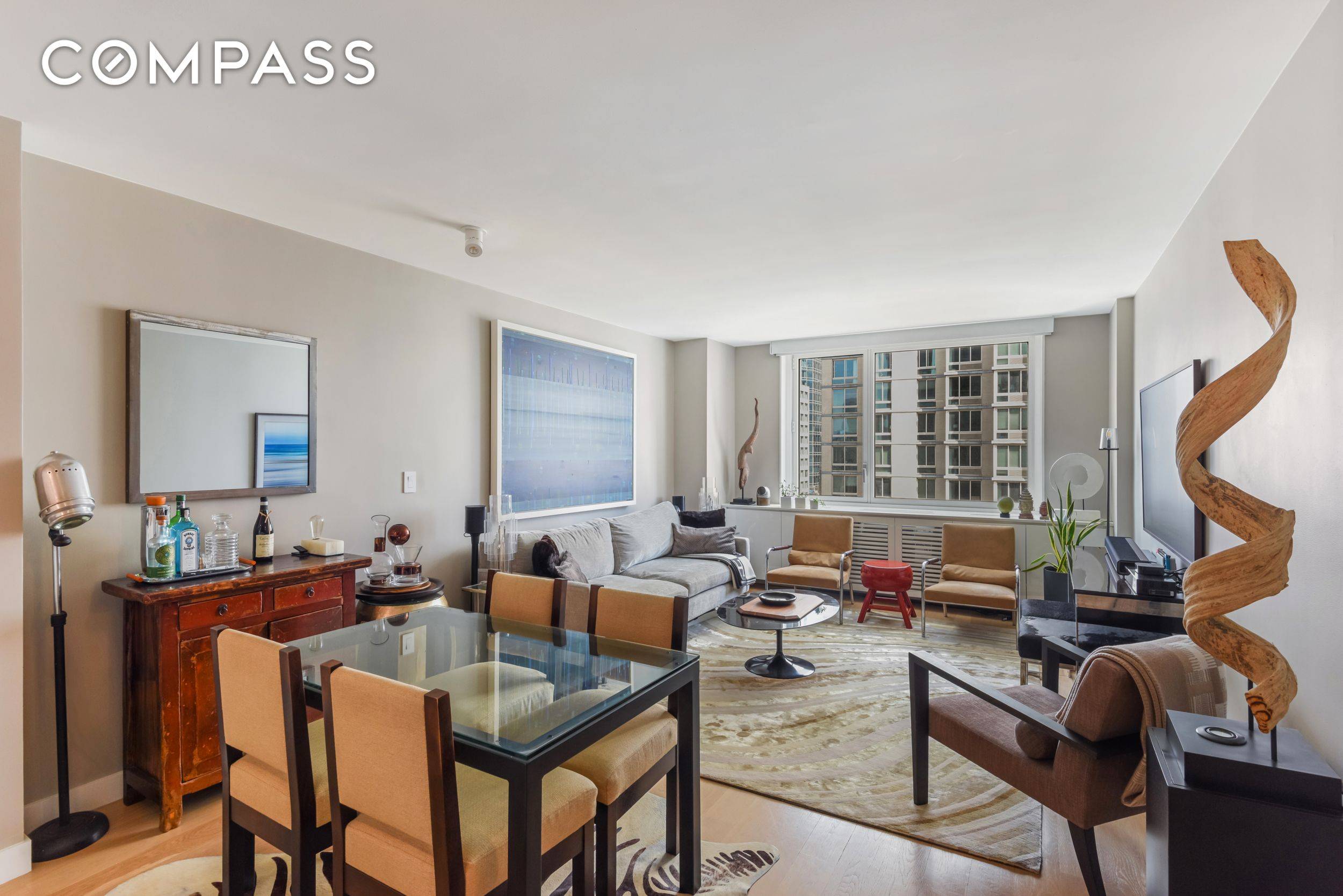 H Line 1 Bedroom with large living space and double pained windows allowing for great natural light and quiet all day.