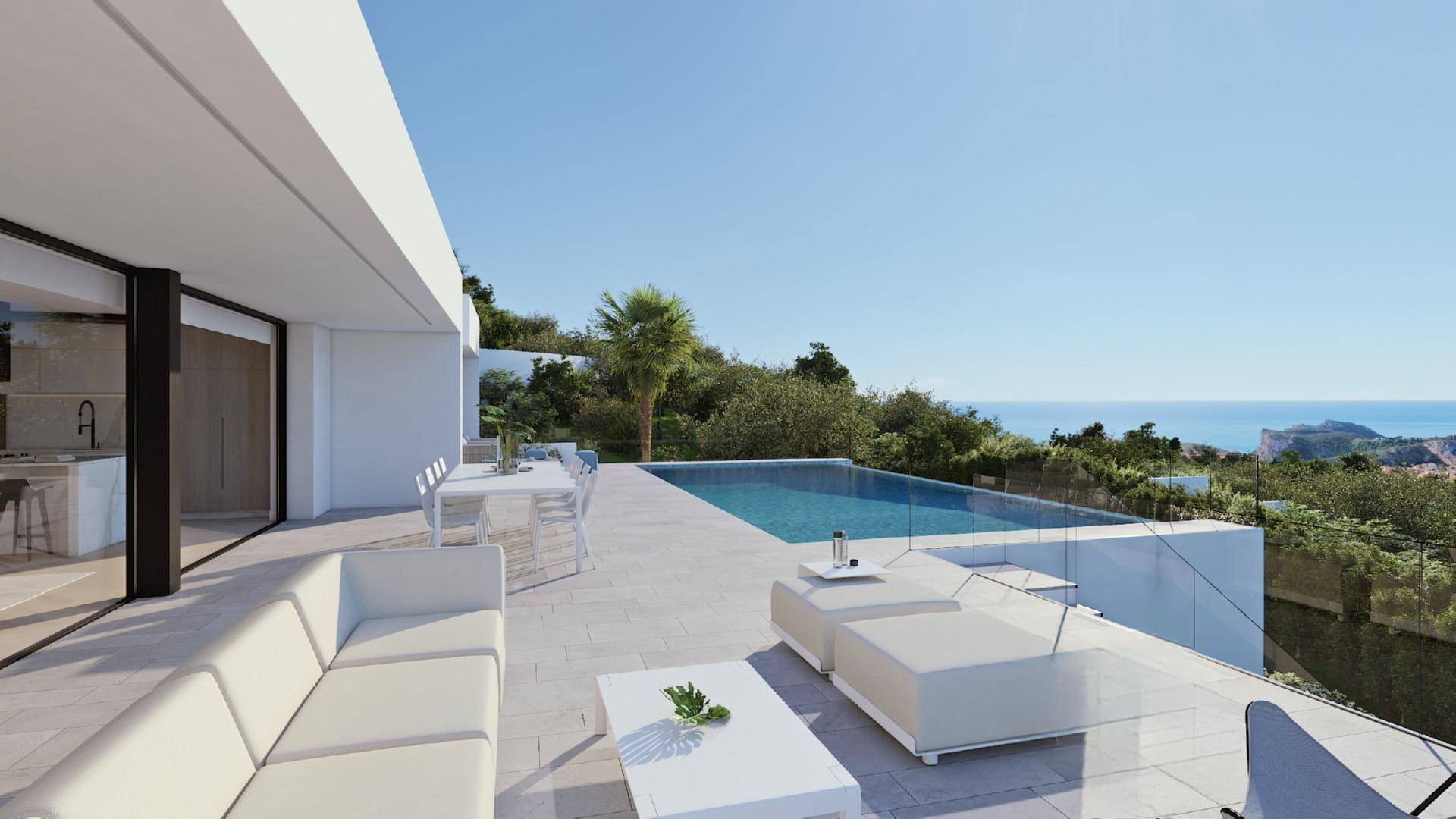 NEW BUILD LUXURY VILLA IN CUMBRE DEL SOL New Build modern villa located in the Cumbre del Sol Resort, an exclusive area of large luxury villas that el