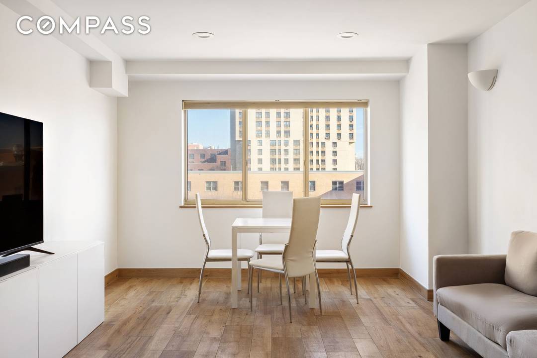 Welcome home to Unit 6P, a sun filled and spacious split two bedroom, two bathroom residence at 1400 Fifth Avenue.