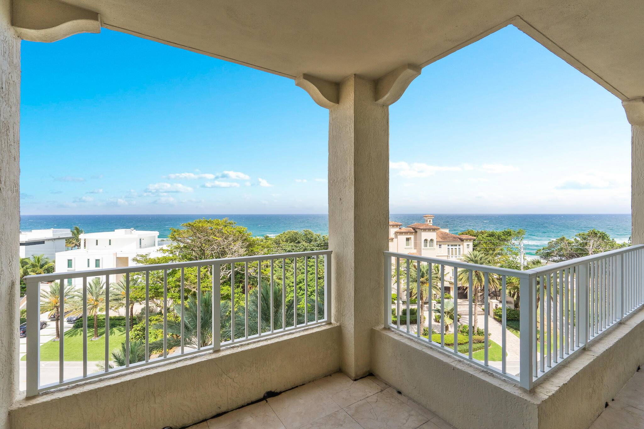 Luxuriously furnished off season rental at the ocean in Highland Beach, a short distance from Boca Raton and Delray Beach.