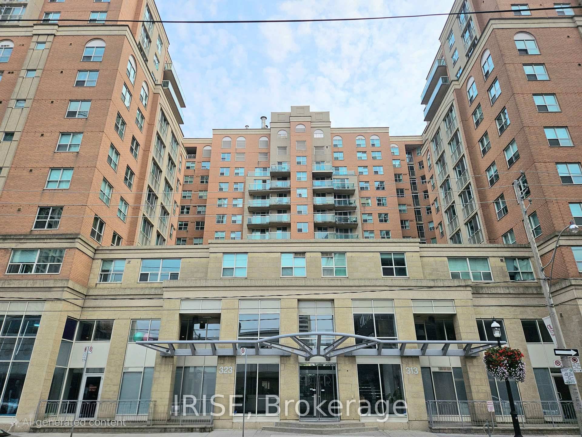 Spacious amp ; bright South facing 1 bedroom den condo available in the heart of downtown Toronto !