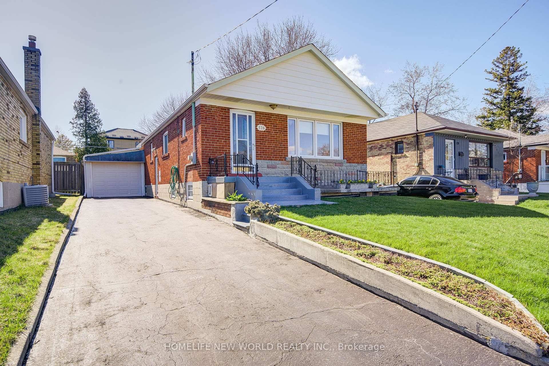 Prime location, 40 ft x 125 feet big lot, Detached Bungalow 3 bedrooms, separate entrance to finished basement with bedroom and recreation room, Just renovated very bright, double garage with ...