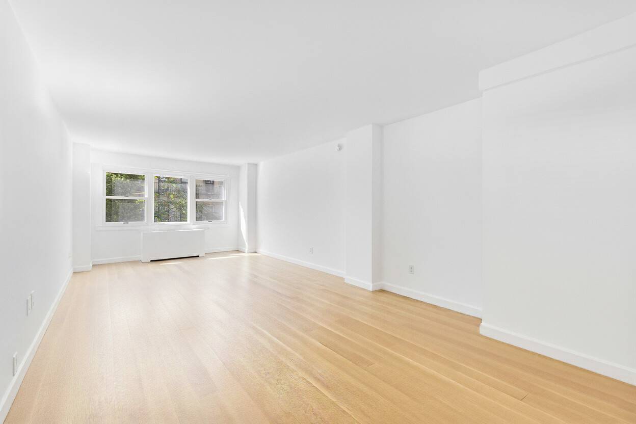 Welcome to this beautifully renovated one bedroom home, quietly tucked away on a tree lined cul de sac just off the East River Promenade.