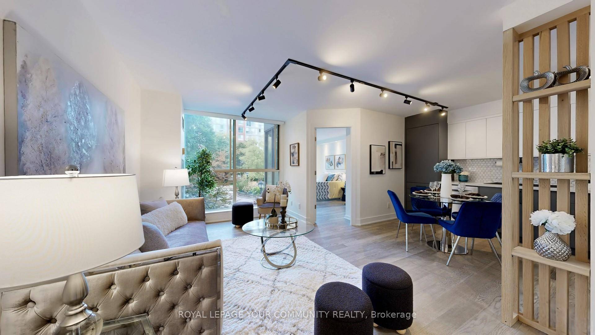 Beautifully renovated and move in ready, this spacious almost 1, 000 sq ft 2 bedroom, 2 bathroom unit offers a functional and well designed layout with a bright, open concept ...