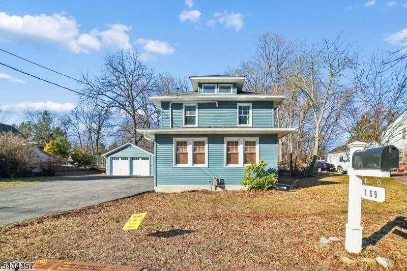 Classic Colonial featuring 3 bedrooms, enclosed front porch used as a family room, plus a finished bonus room on the third floor, along with 2 full bathrooms, and unfinished basement.