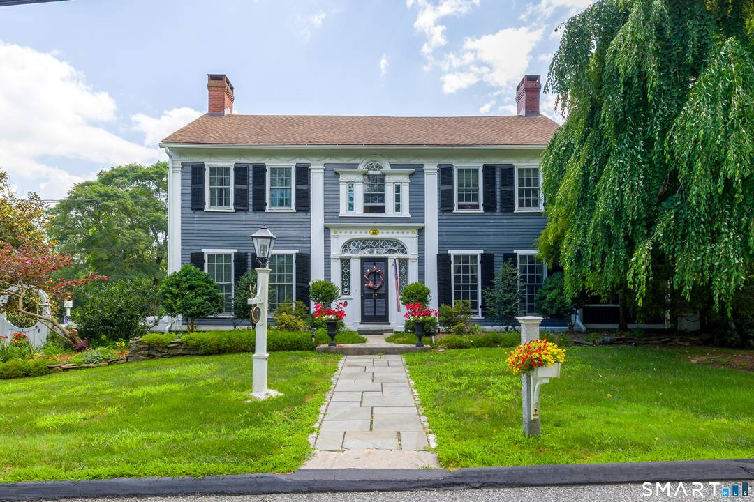 This 3, 600 SF home sits near Thompson's historic town green, with church bells audible from a nearby church.