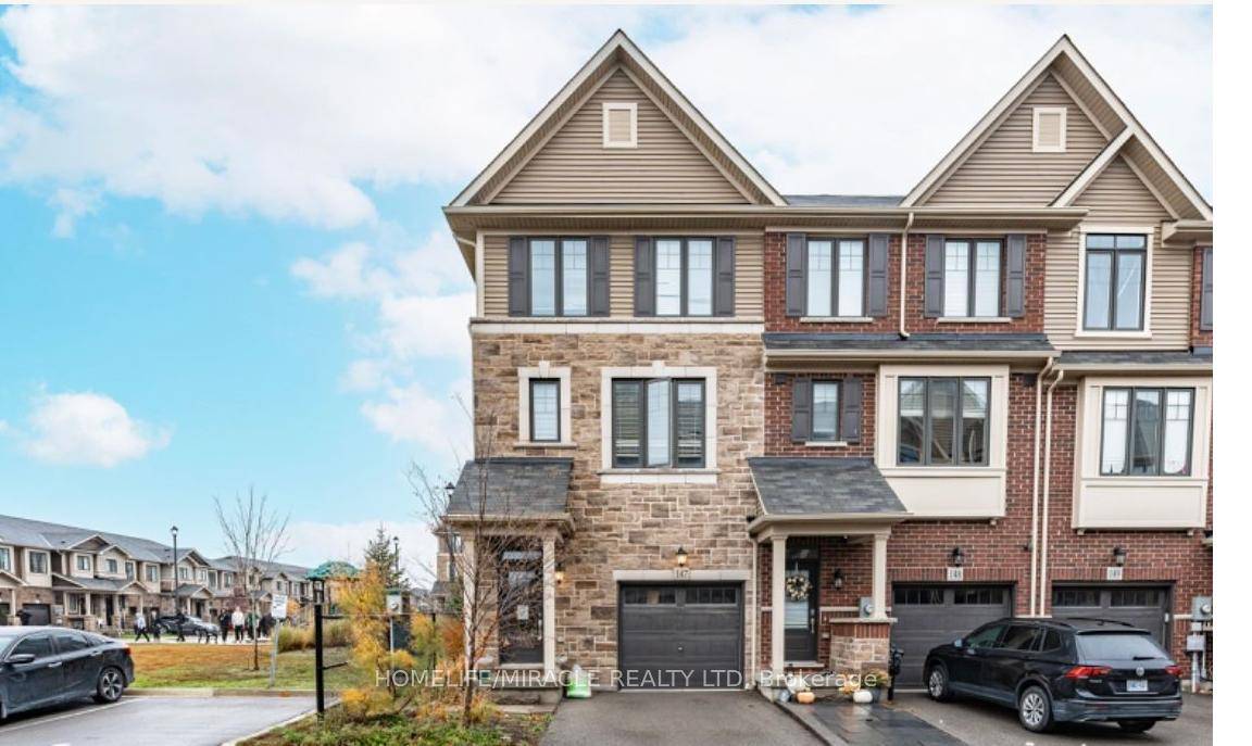 Brenthaven modern Beautiful Freehold 3 Level Town Home corner unit like a semi adjacent to park with 3 Bedrooms amp ; 3 Bathrooms.