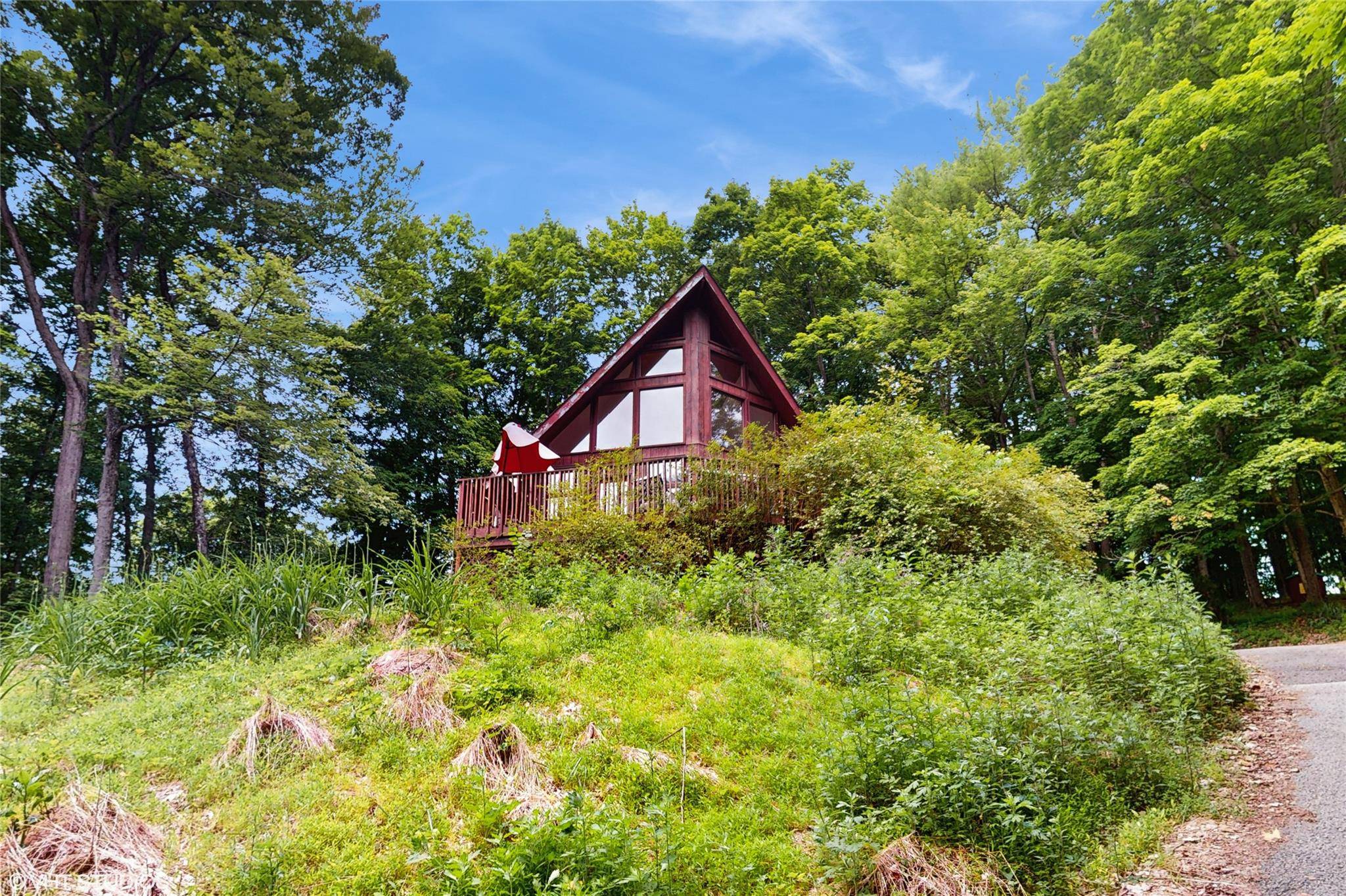 Rare and unique 3 bedroom, 2 bath, chalet style property on 1.