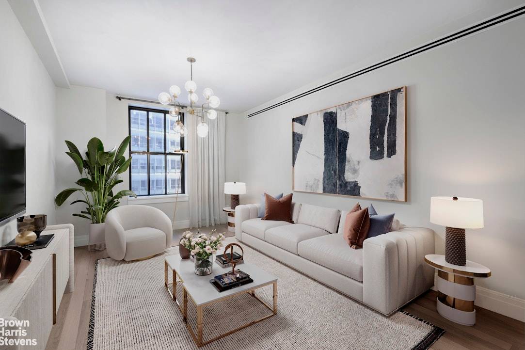 Welcome to apartment 15H at 100 Barclay Street, an extraordinary home nestled in a historic and beautiful Ralph Walker designed Tribeca tower and offered at one of the most cost ...