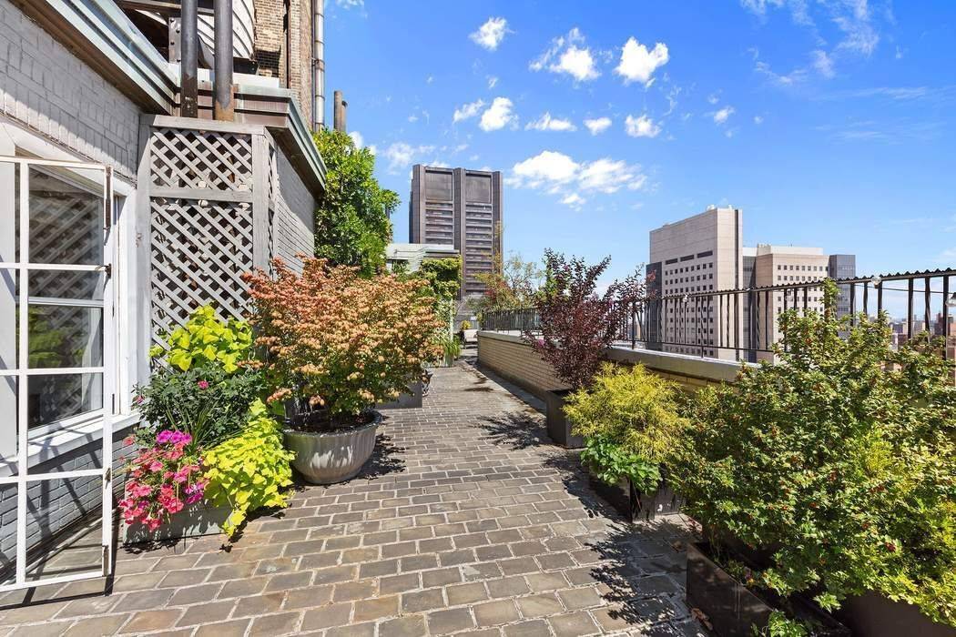 Enter this sun drenched duplex penthouse via your private elevator.