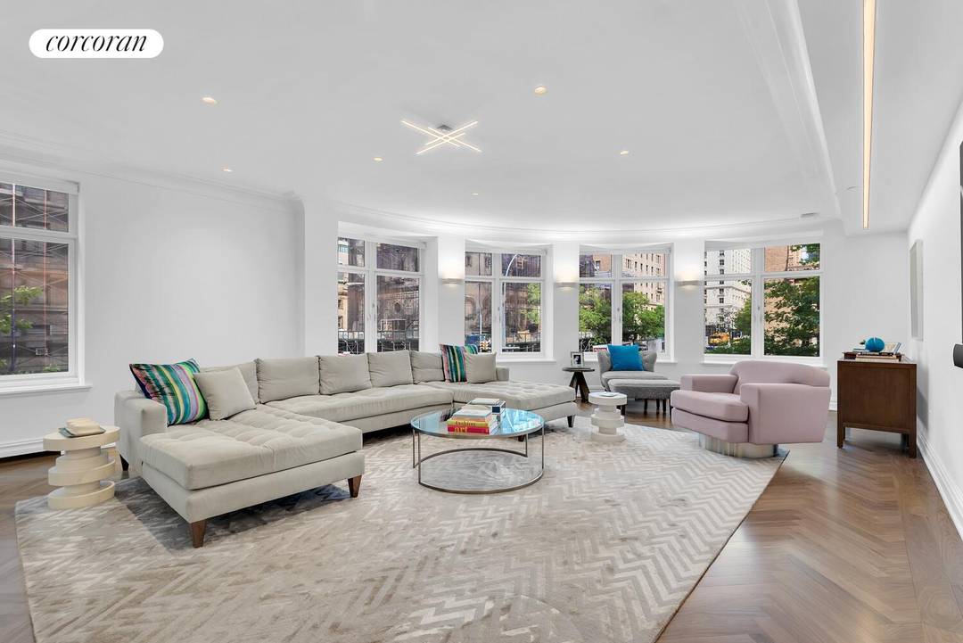 Apartment 3A at 535 West End Avenue is a sun drenched, luxury corner 10 room condominium that masterfully blends the elegance and grandeur of prewar scale and detail with stunning ...