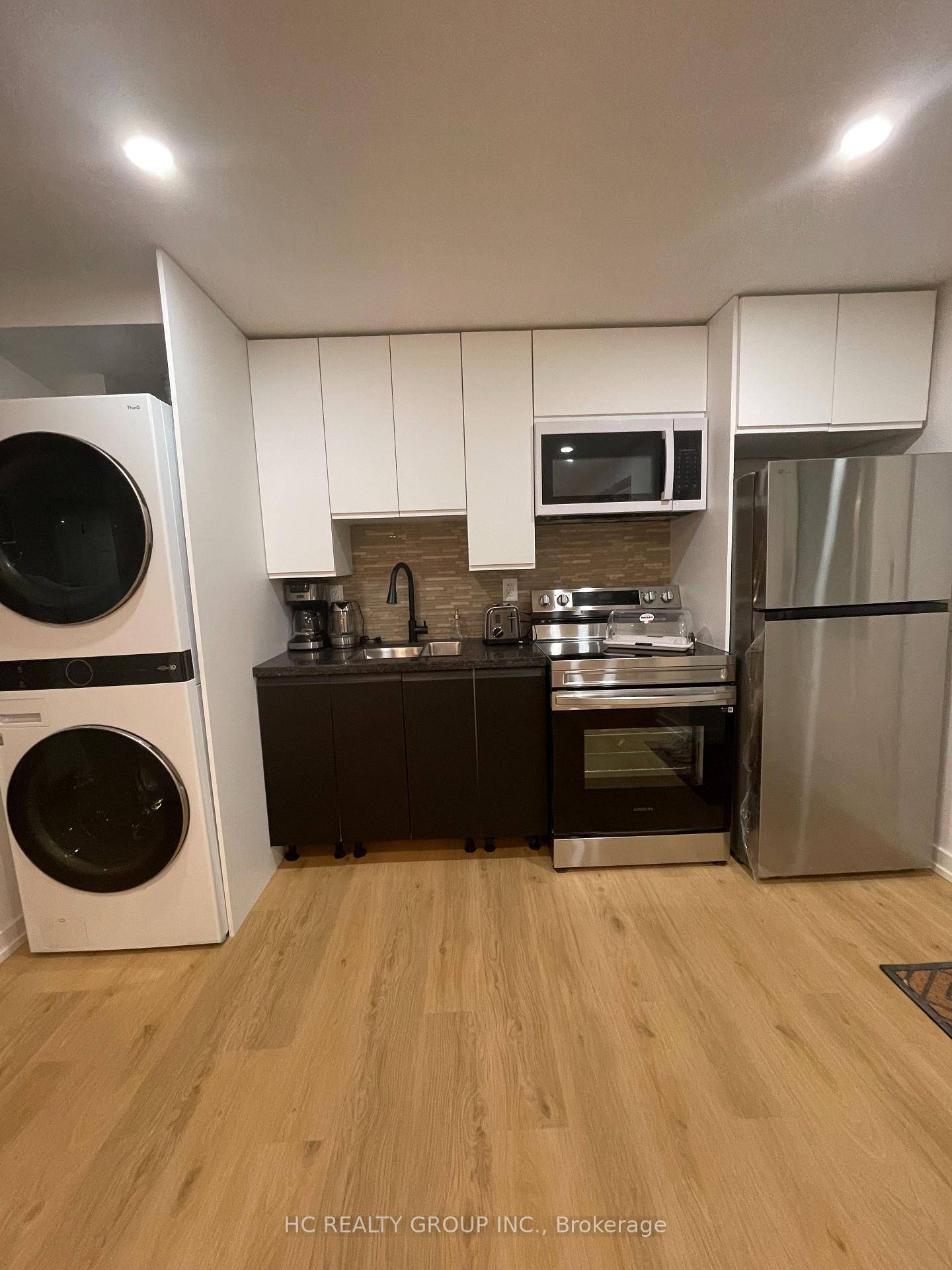 Newly Renovated 1 Bedroom in Basement With 3 Pc Share Bath, All New Appliance With Washer and Dryer, Walk Up Entrance.