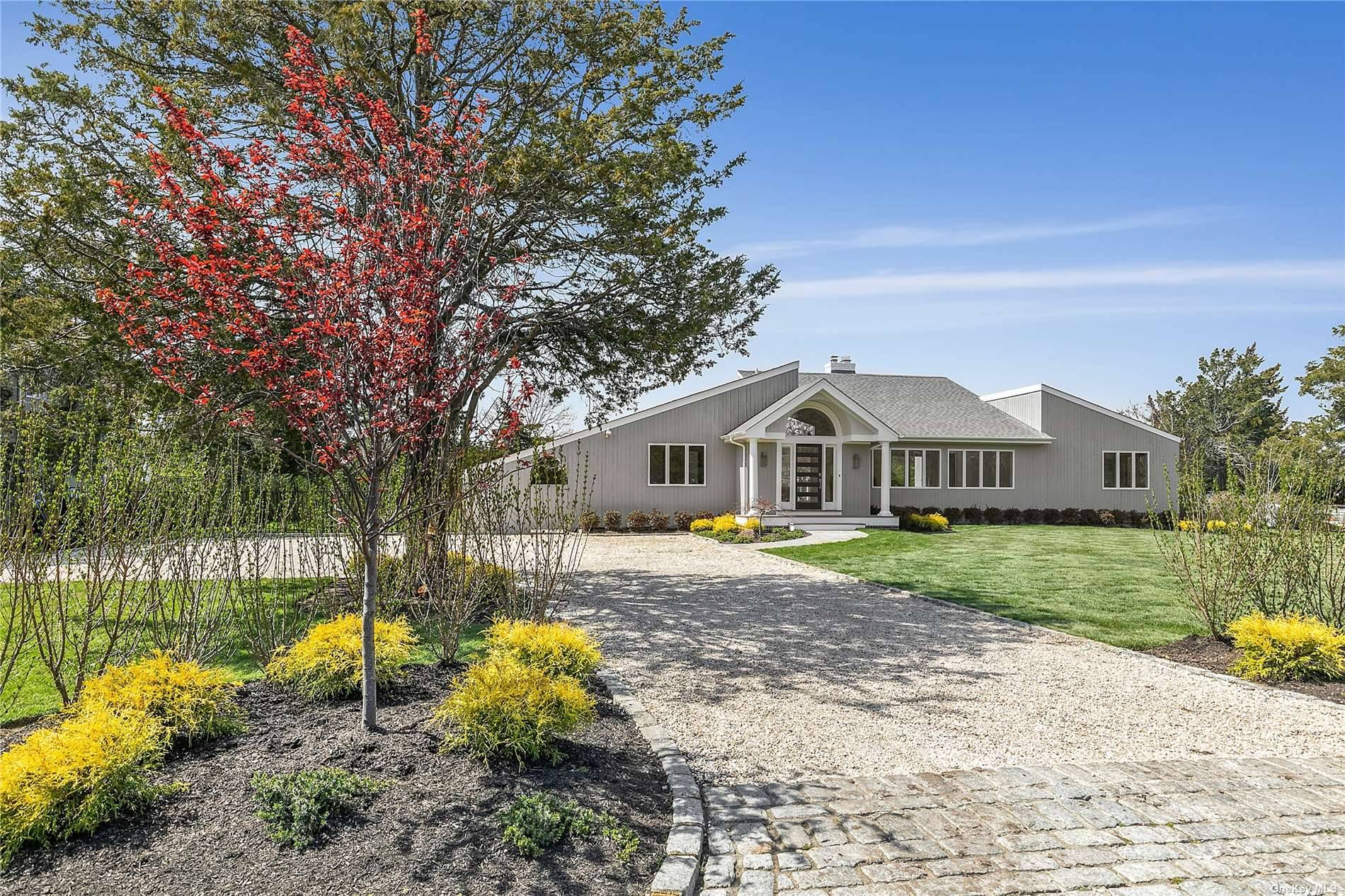 Enjoy Hampton's living in the fully renovated home that sits on.