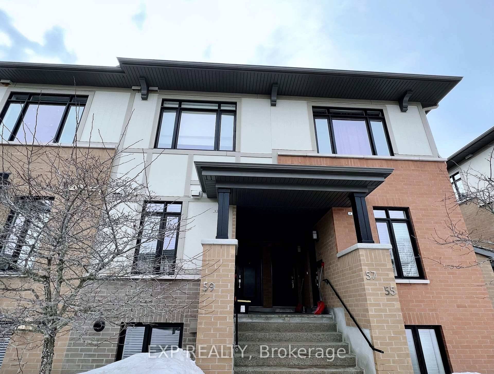 AVAILABLE FROM DEC 15th. Backing onto trees with NO REAR NEIGHBOURS, this lovely lower unit terrace home has 9ft ceilings on both floors, granite countertops throughout and comes with TWO ...