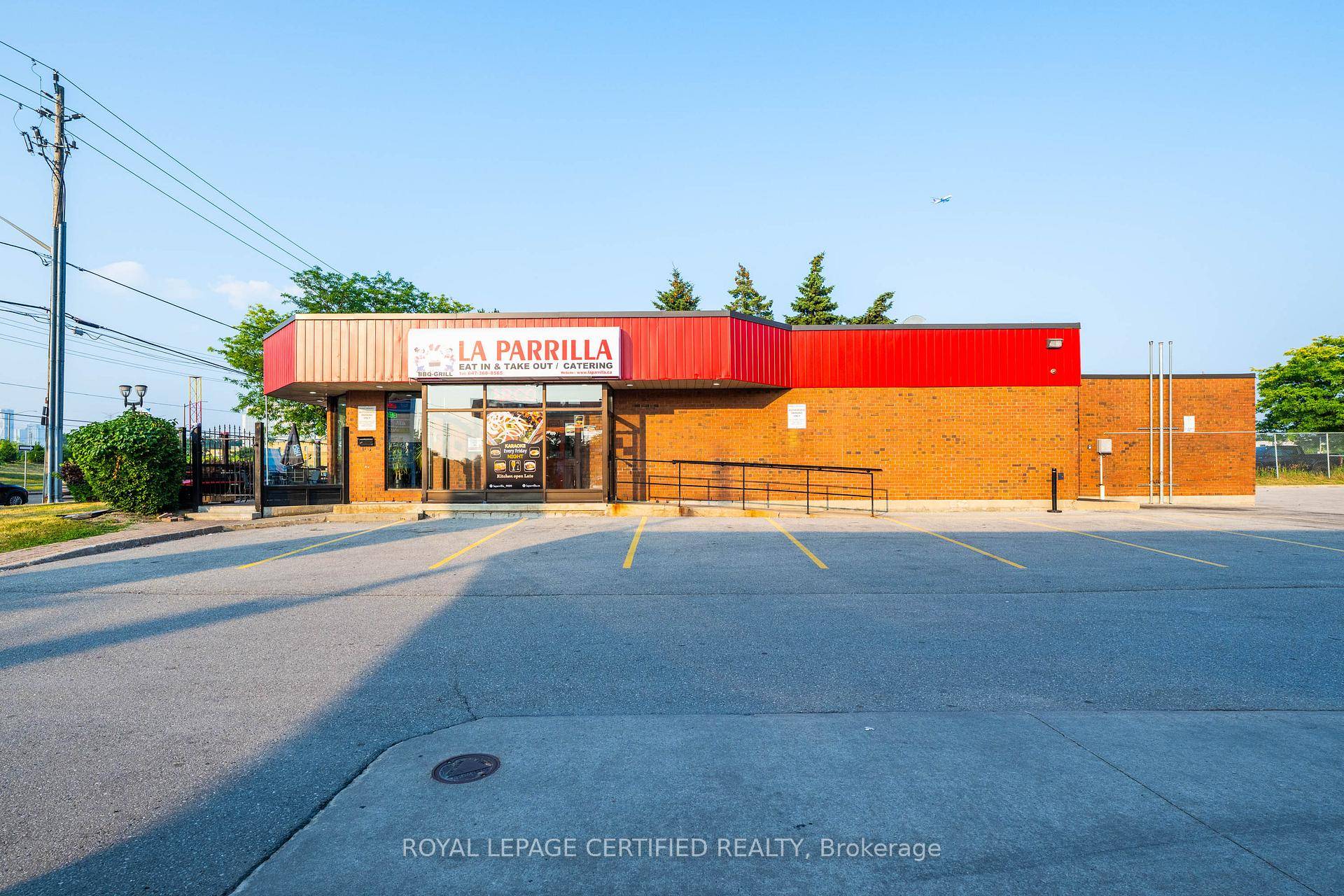 SUCCESSFULLY RUNNING LATIN RESTAURANT STAND ALONE PROPERTY LOCATED AT A BUSY INTERSECTION, FULLY EQUIPPED COMMERCIAL GRADE EQUIPMENTS WITH RATIONAL OVENS PLUS A SUPPER LARGE PATIO WITH LIQUOR LICENSE, PLAZA HAS ...