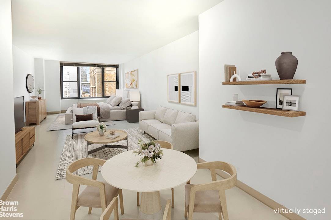 Rarely available, this recently renovated spacious studio apartment is now available at the renowned Galleria Condominium.
