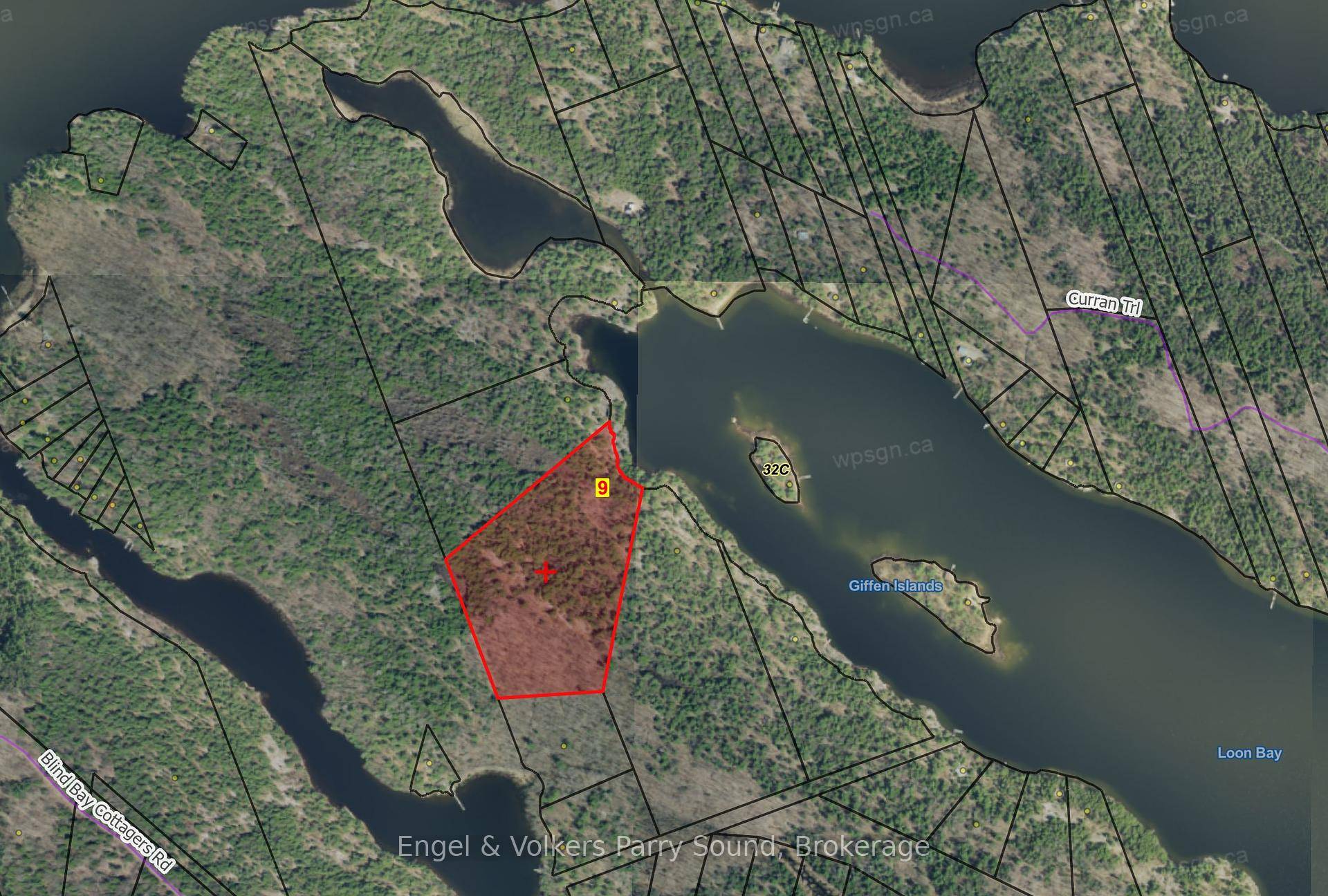 Welcome to this newly subdivided private water access building lot nestled in prestigious Loon Bay of Georgian Bay in the Parry Sound area.