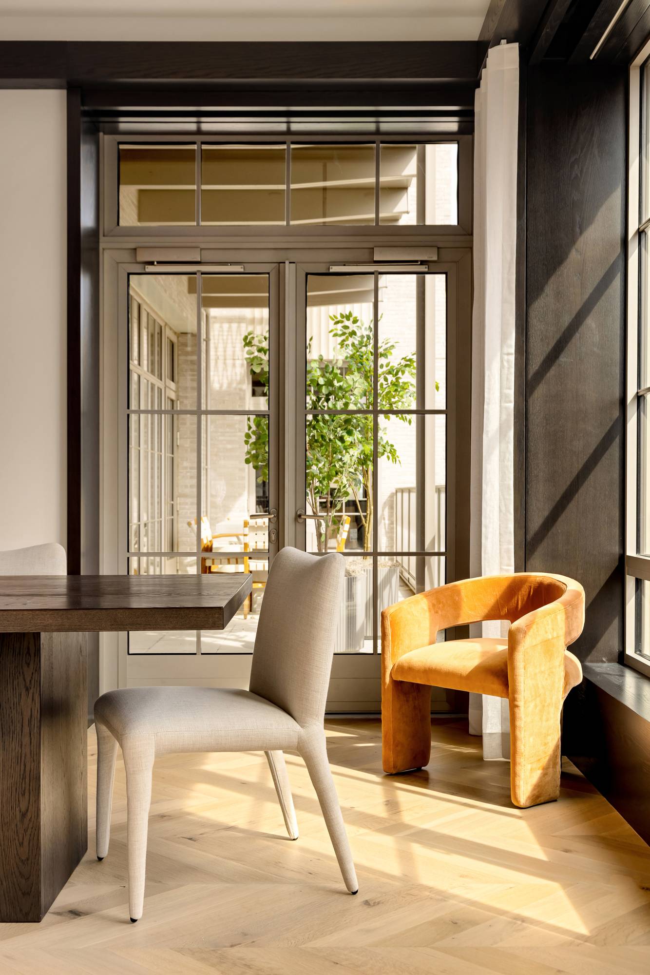 Penthouse 16 is a magnificent residence, designed by Brazilian Interior Designer Felippe Crescenti, spanning a full floor and stretching to 6, 548 Sq.