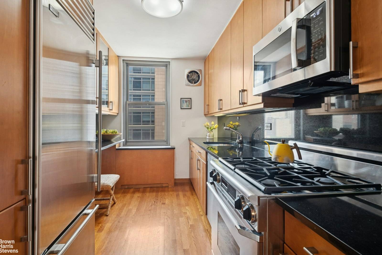 Welcome to this expansive, versatile and renovated west facing One Bedroom home, with an exceptional layout and abundant natural light.