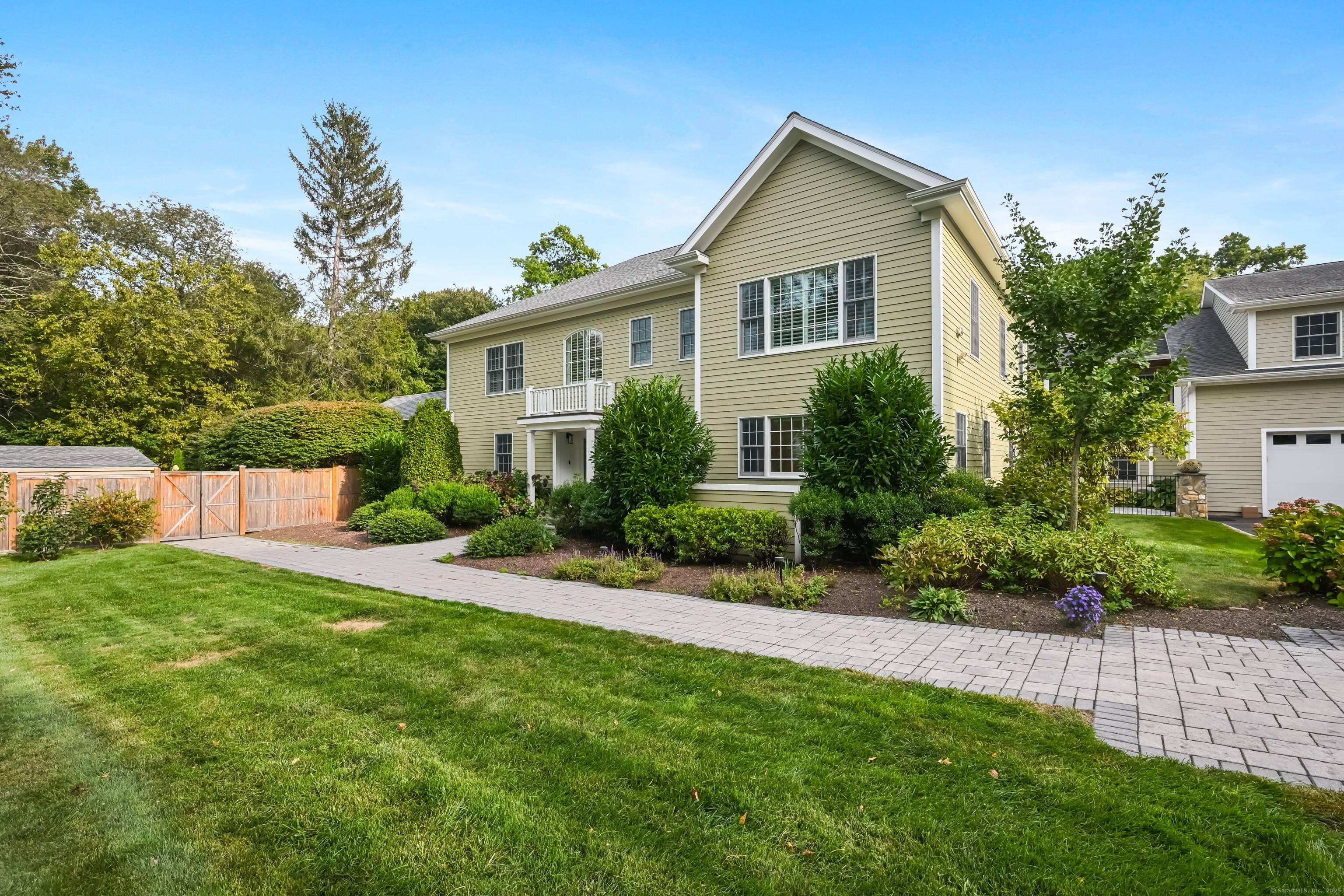 Nestled on the Norwalk Westport border, this bright and spacious colonial offers impressive amenities and thoughtful details throughout.