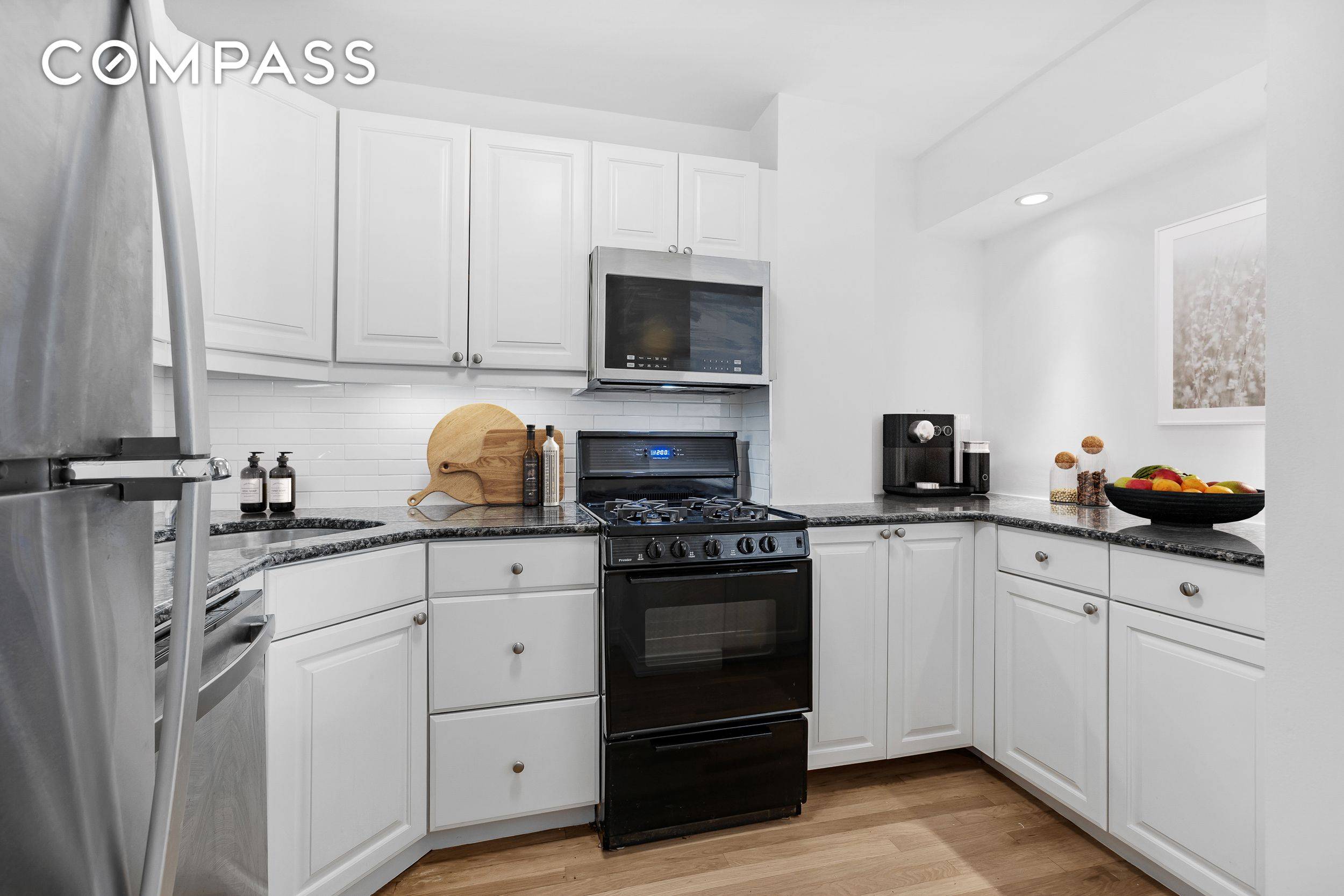 Enjoy sophisticated city living in this spacious and freshly updated two bedroom two bathroom condominium.
