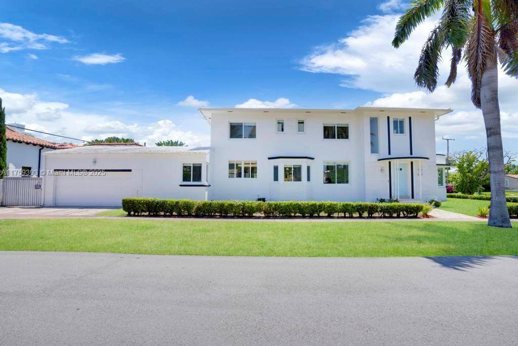 Discover the Epitome of Visionary Living Nestled in the prestigious La Gorce enclave, this Art Deco masterpiece offers unparalleled opportunity with a DOUBLE CORNER LOT, each with its own Parcel ...