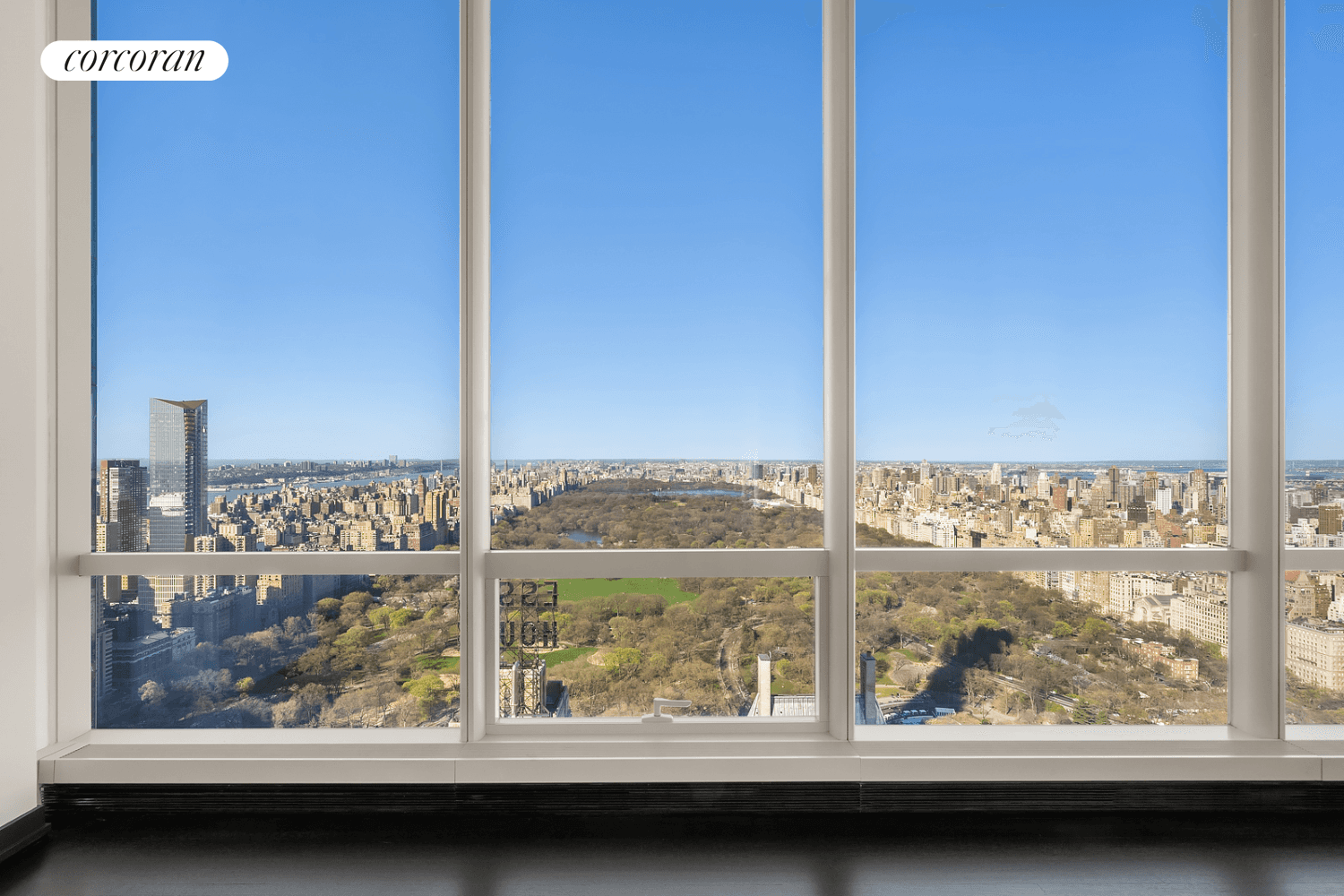 Highest floor in the line, Residence 56C at One57 offers 3, 466 square feet of exceptional living space with four bedrooms, four and a half bathrooms, and unobstructed views above ...