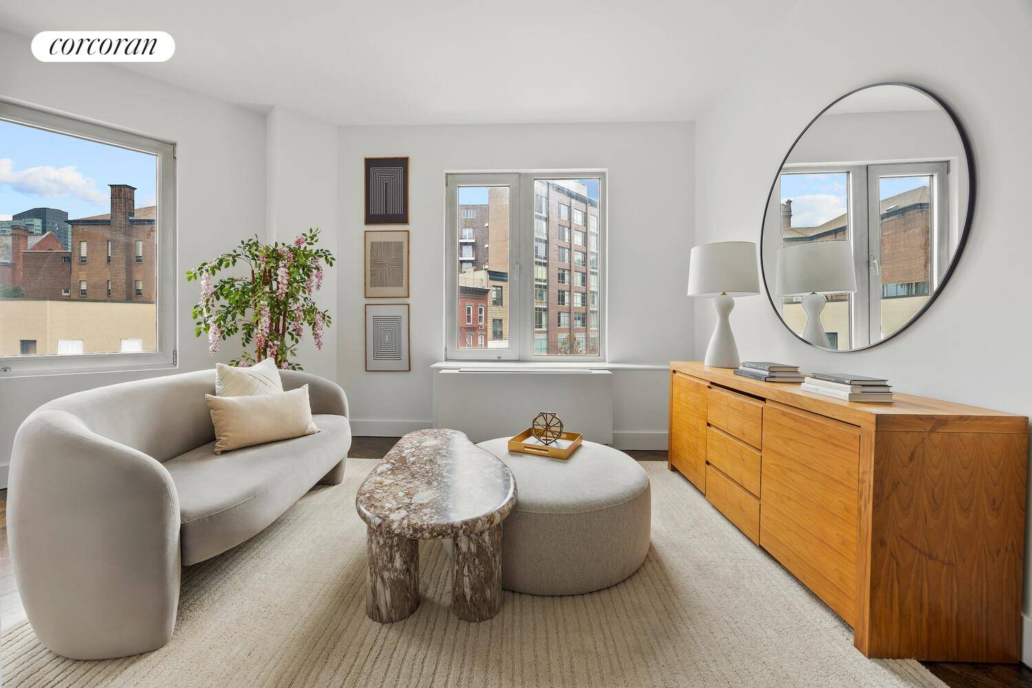 Welcome to Residence 3A at 10 50 Jackson Avenue the largest one bedroom line in this boutique Long Island City condominium.