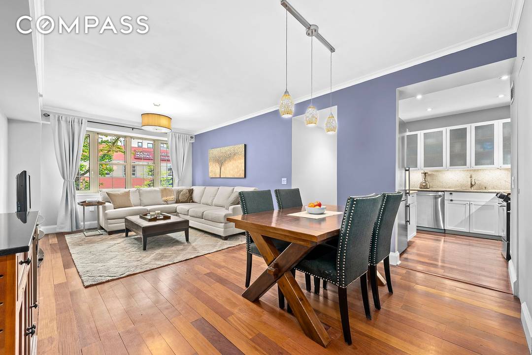 Welcome to this beautiful sun filled two bedroom, two bathroom home at one of Harlem s most sought after condominiums, The Rosa Parks Condominium.