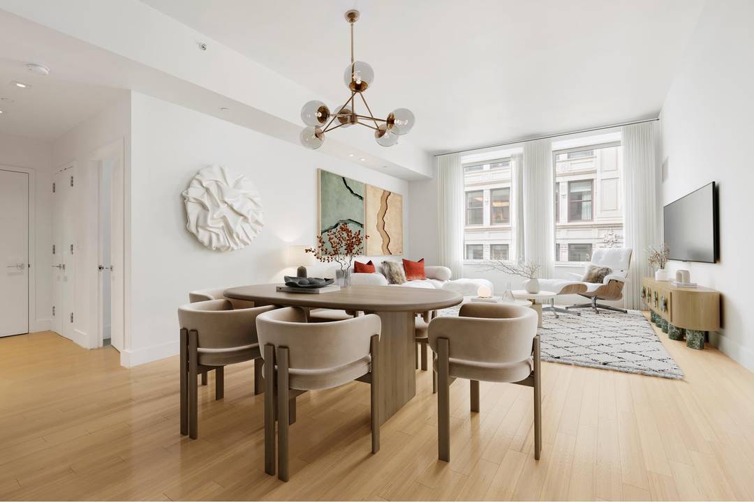 In the heart of Tribeca where cobblestone streets meet cutting edge culture lies a residence that reads like the opening line of your next great chapter.