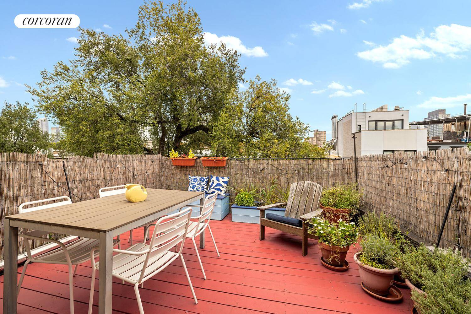 Top Floor Park Slope Charmer with Private Roof Deck amp ; Wood Burning Fireplace Set on a quiet, tree lined block in the North Slope, this bright, top floor one ...