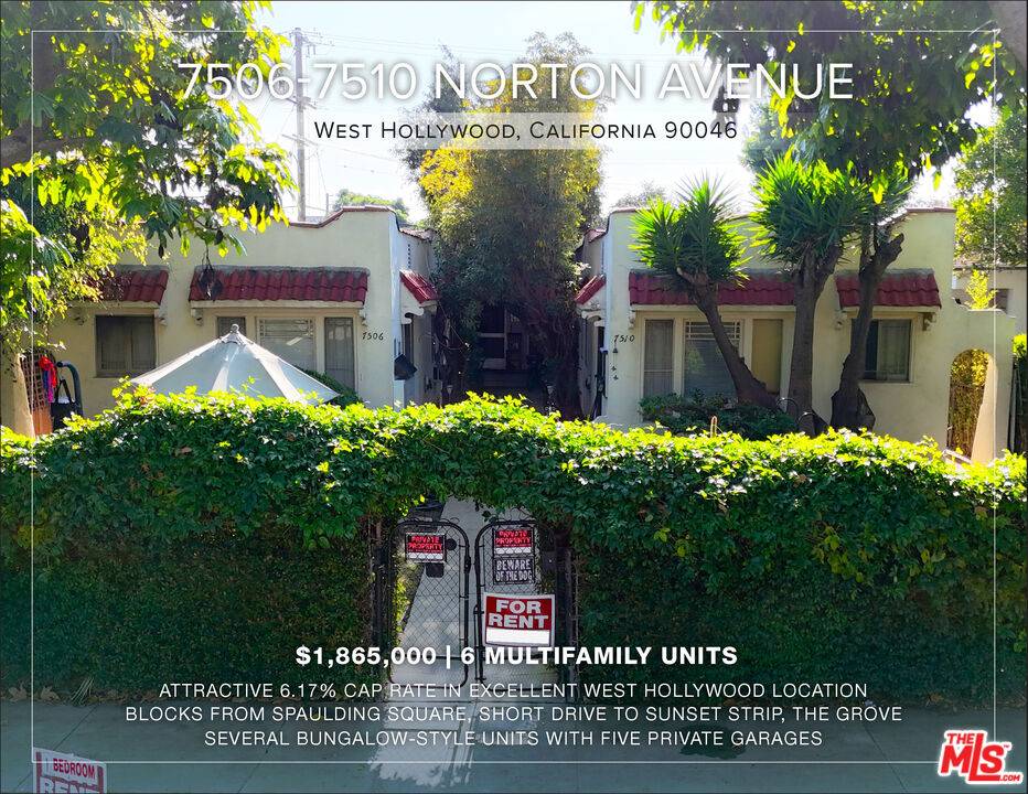 7506 Norton Ave 6BR Hollywood Hills East La